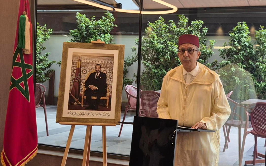 حفل استقبال بهيج ببيلباو بمناسبة الذكرى 26 لعيد العرش المجيد